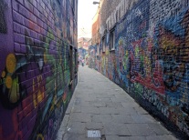 Graffiti street.
